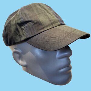 HARTSIDE Waxed Baseball Cap HS214 in Blackwatch - Adjustable OSFM